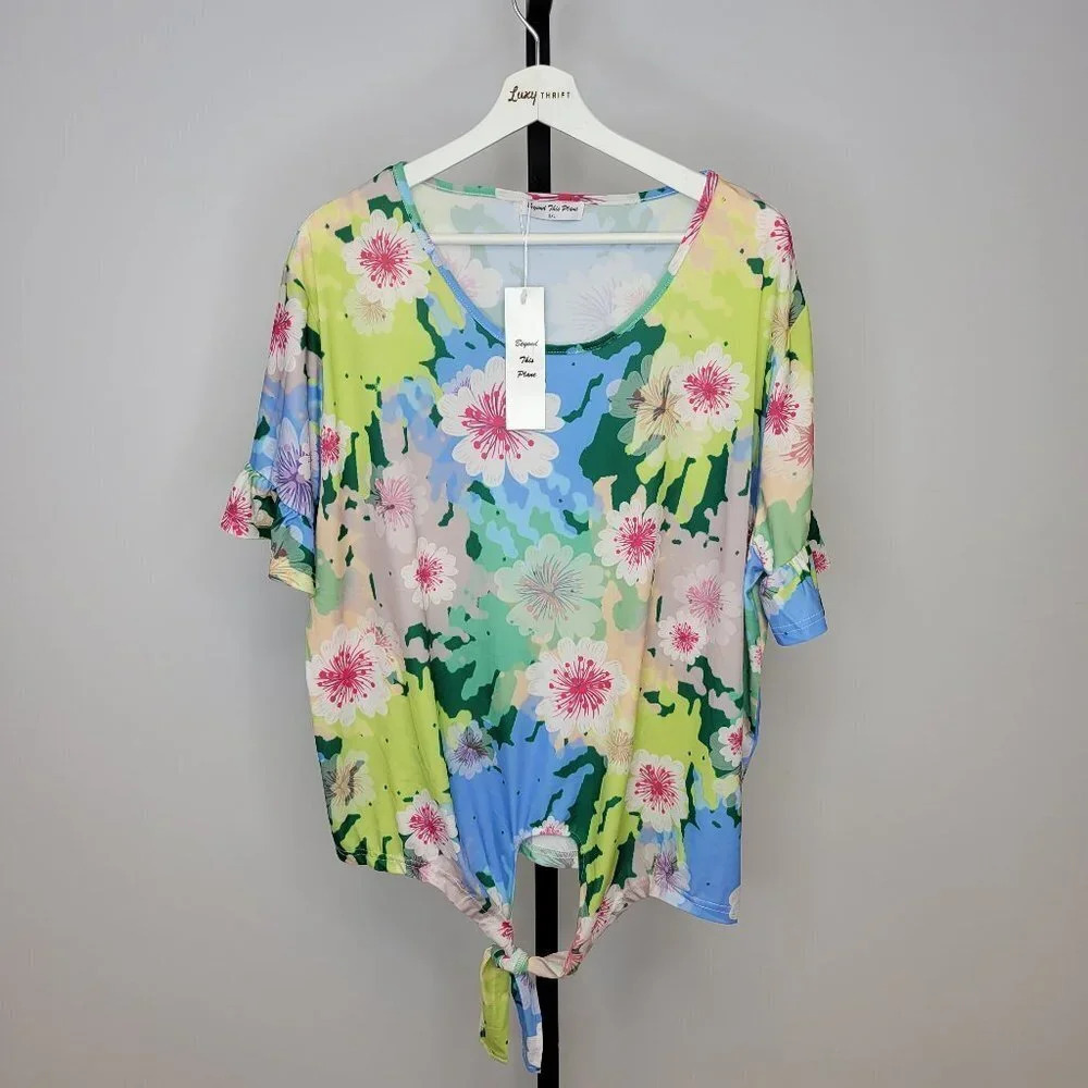 𝅺Beyond This  Plane Tie Bottom Top